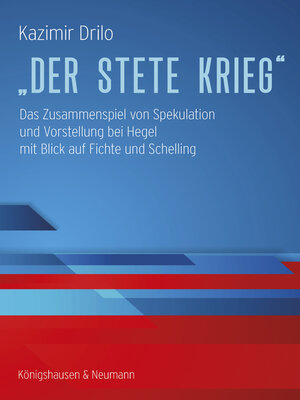 cover image of »Der stete Krieg«